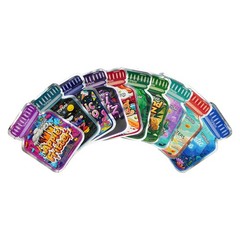 100X Vibrant Print Jar Mylar Storage Bag 3.5g Resealable Airtight Zipper Pouches