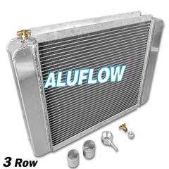 209663B 24″ x 16″ Overall Universal Custom Performance Radiator Kit All Aluminum