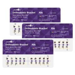 Dental Orthodontic Non-Conv 1st Molar Bondable Monoblock Roth 0.022 Buccal Tubes