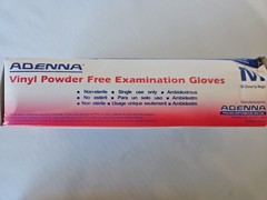 Adenna Vinyl Powder Free Exam Gloves (vpf235)