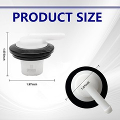2 PCS Fuel Tank Vent Valve with Grommet Seal Kit – Compatible with Jeep Cherokee