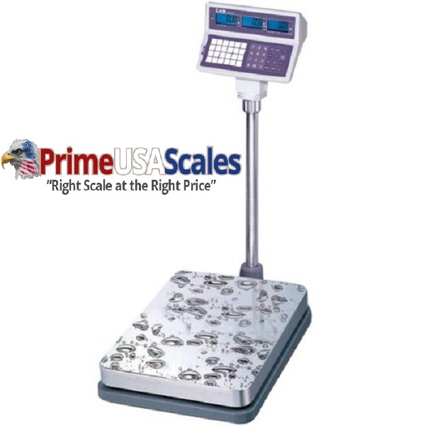 CAS EB-150 EB Series Price Computing Bench Scale, 60kg Capacity, 0.02kg.