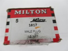 Milton 1817 , 1/2″ MNPT G-Style Air Plug (PK 5)