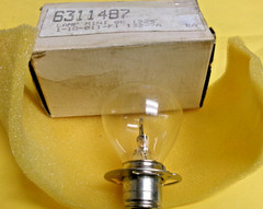 NEWGE1325 -6.2V4.13A 32WRP-11 MiniaturePrefocusLampSingleContactBaseLOT OF 12