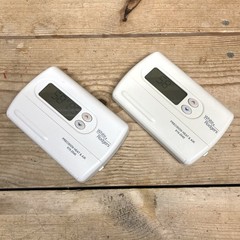 2X Emerson 1F86-344 Non-Programmable Thermostat for Single-Stage Systems