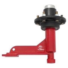 Shipping Container Wheel 6×5.5 Lug Kit Heavy Duty Shipping Container Axle 2 Pack