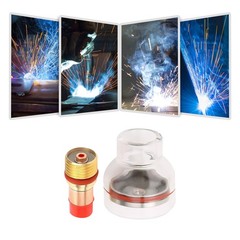 Gold, White, Clear Welding Gun Filter Mesh Kit for WP-17/18/26 Argon Arc TIG