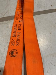  4 1/4″ wide Fire hose for boat docks, abrasion protection etc. 10’ length