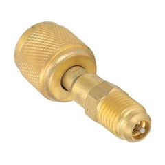 2x For A2L R454B R32 Tank HVAC R32 Reverse Thread 1/4” Female 1/4” Male Adapter