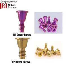 NobelActive Dental Healing Abutment Cap Fit Nobel Biocare Height 3/5/7mm RP NP