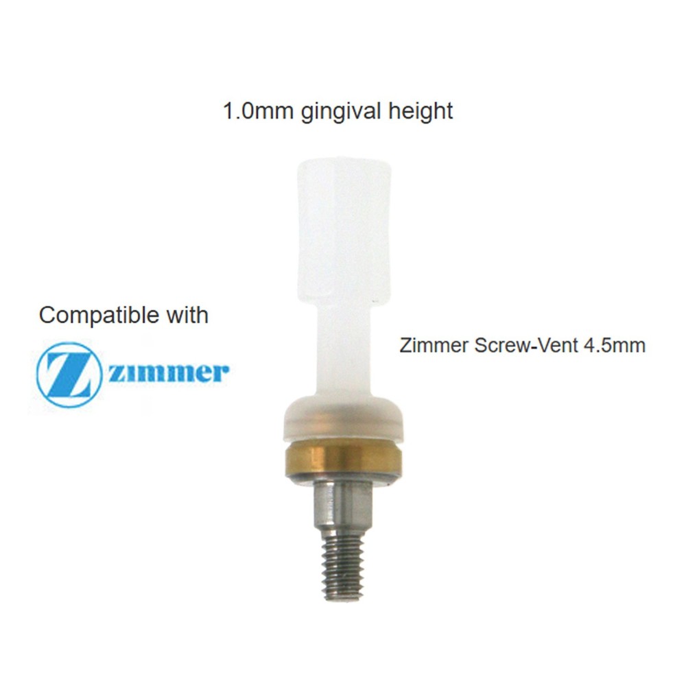 Locator abutment Fits Zimmer Biomet TSV 4.5mm internal hex connection implants