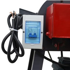Auto Feed Hay Crusher 220V Straw Corn Cutter Pulverizer 6 Blade with Conveyor