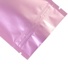Flat Double-Sided Glossy Pink Mylar QuickQlick™ Bags Variety QTY Sizes