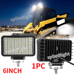 1PC New 6X4 LED Work Light For Truck Flood Light 12V 24V Tractor light Powerful