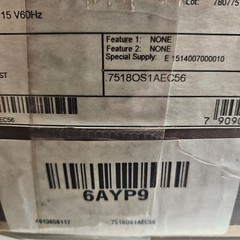 WEG 12219166 3/4 HP Evaporative Cooler Motor 115V 1725 RPM Frame 56 New Open Box