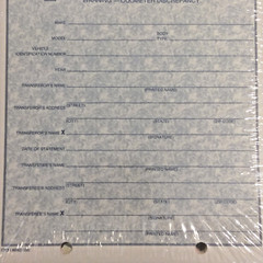 Odometer Disclosure Statement 3-part ODOM-65-3 TruForm #842 100 per pack NEW