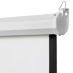 120″1:1 Projection Projector Screen Manual Pull Down Matte HD Movie Theater Home