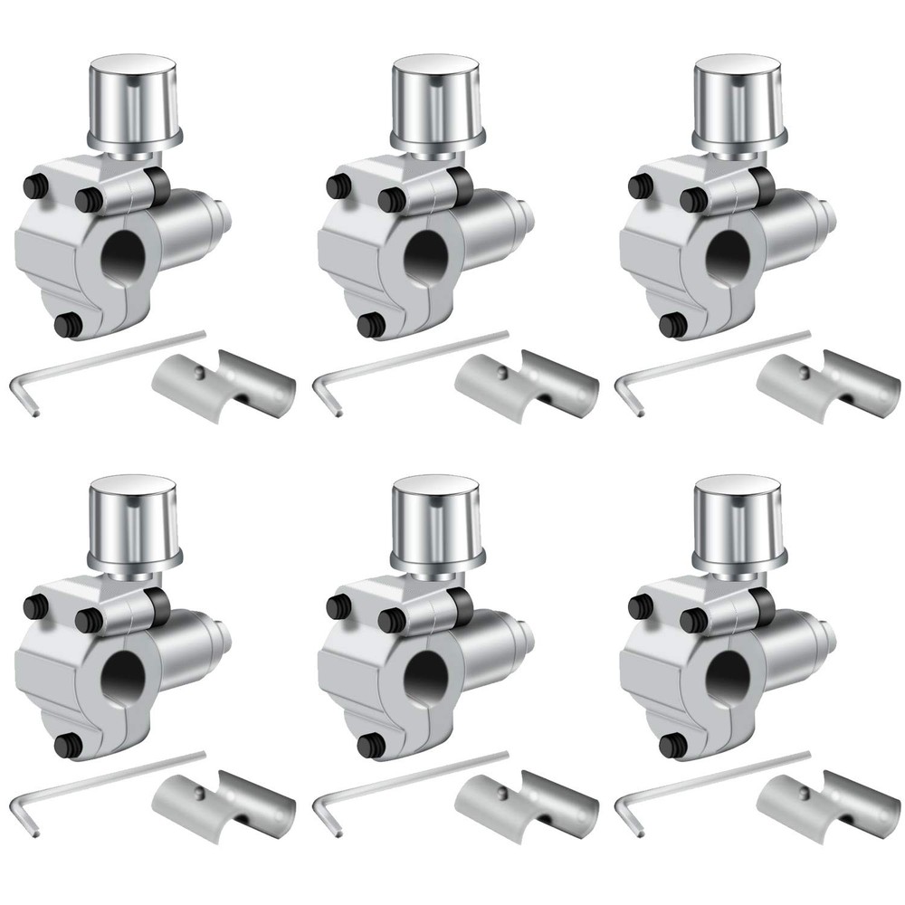 6 Pack BPV31 Bullet Piercing Valve Line Tap Valve Kits Adjustable Valve for A…