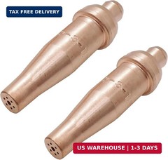 Acetylene Cutting Tips Victor Style Size 2 and 3-101 for Oxy Fuel Cutting Torch