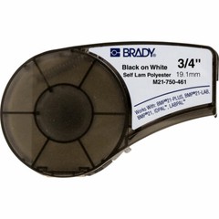 Brady 110933 BMP21 Series Clear Polyester Labels White Printable Zone Y4075427