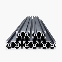 Uimoso 5PCS 78.7 in T Slot 2040 Aluminum Extrusion Linear Rail, Anodized Finish