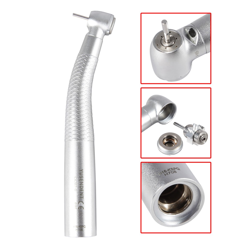 Dental Fiber Optic LED High Speed Handpiece COXO Fit NSK 6Hole Quick Coupler