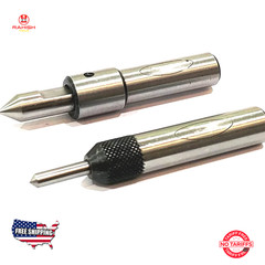 Spring Center Tap Guide Tool to Align Tap 2 Pcs Set for threading Lathe Mill Jig