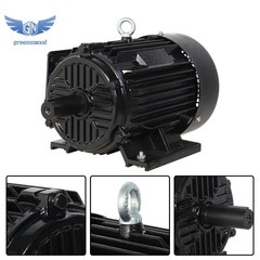 5 HP 3 Phase Electric Motor 1800 RPM 184T Frame TEFC 230/460 Volt Severe Duty