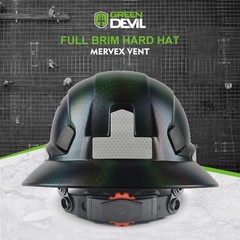 Vented Full Brim Hard Hat: Adjustable Safety Helmet for Men & Women – Stylish…