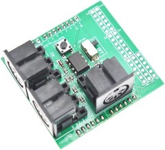 2PK MIDI Shield Musical Breakout Board Instrument Digital Interface Adapter Plat