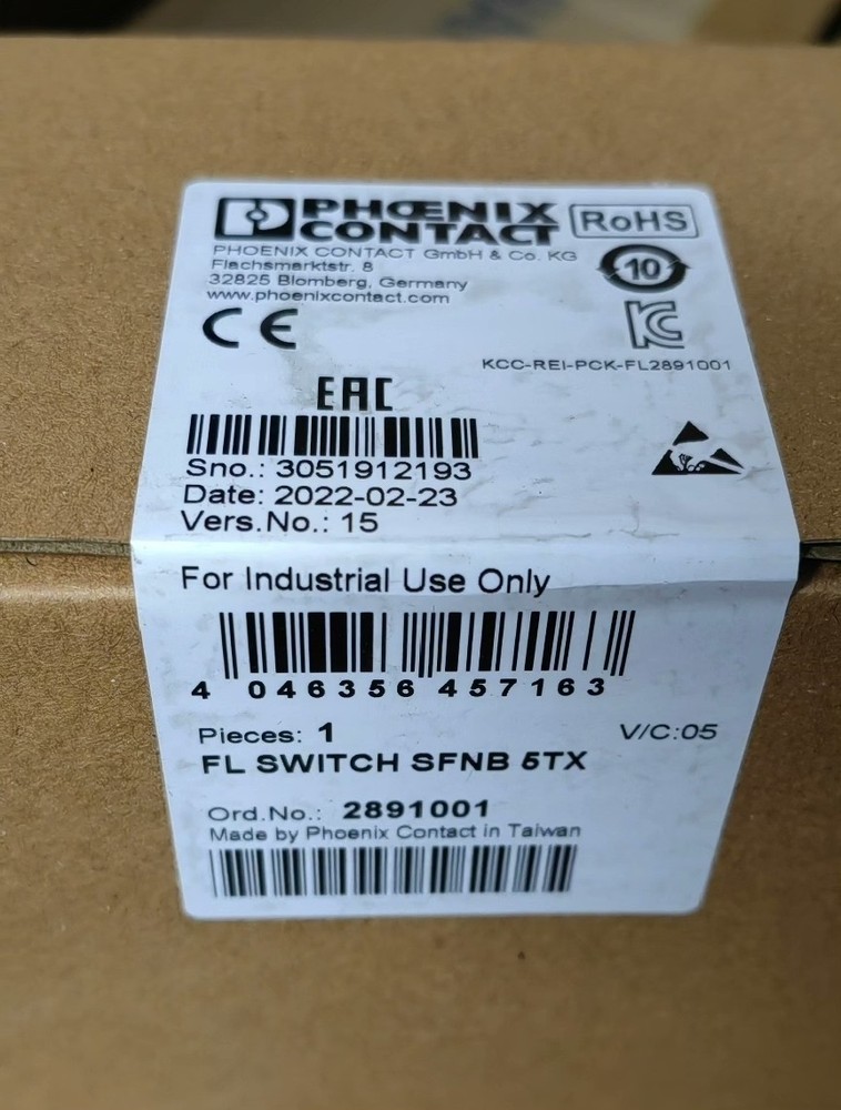 1PC NEW Phoenix Contact FL SWITCH SFN 5TX 2891001 Communication Module Ship Fast