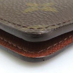 Auth LOUIS VUITTON Monogram Agenda/Note Cover File Brown – e61922i