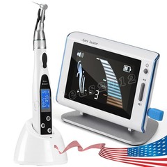 Dental Cordless LED Endo Motor 16:1 Contra Angle/4.5″LCD Apex Locator Root Canal