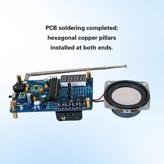 87.5-108MHz Digital FM Radio DIY Electronic Kit Soldering Practice Learning Kit