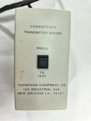 Thompson Equipment CTT-1000 Consistency Transmitter Tester TEC Model 1022