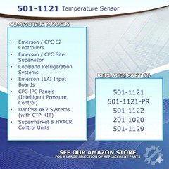 Emerson 501-1121 Replacement Temperature Sensor 12 Month Warranty