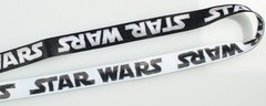 Star Wars ID Lanyard with Clear Badge Holder And Rubber Logo