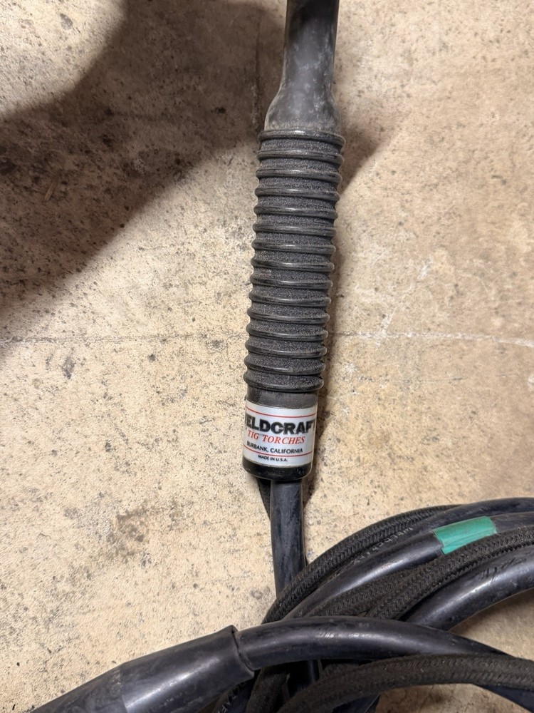 WeldCraft TIG Welding Torch & ground Lead Cable Set