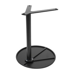 Side Table 22 Inches High Y-shaped Base Circular Top 88 Pounds Capacity Saving