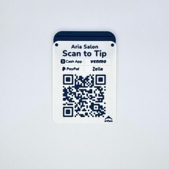 Thin QR Code Payment Sign – Artfare Micro