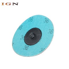 25× 3 inch 36 Grit Aluminum Oxide Roll Lock Die Grinder Sanding Grinding Disc US