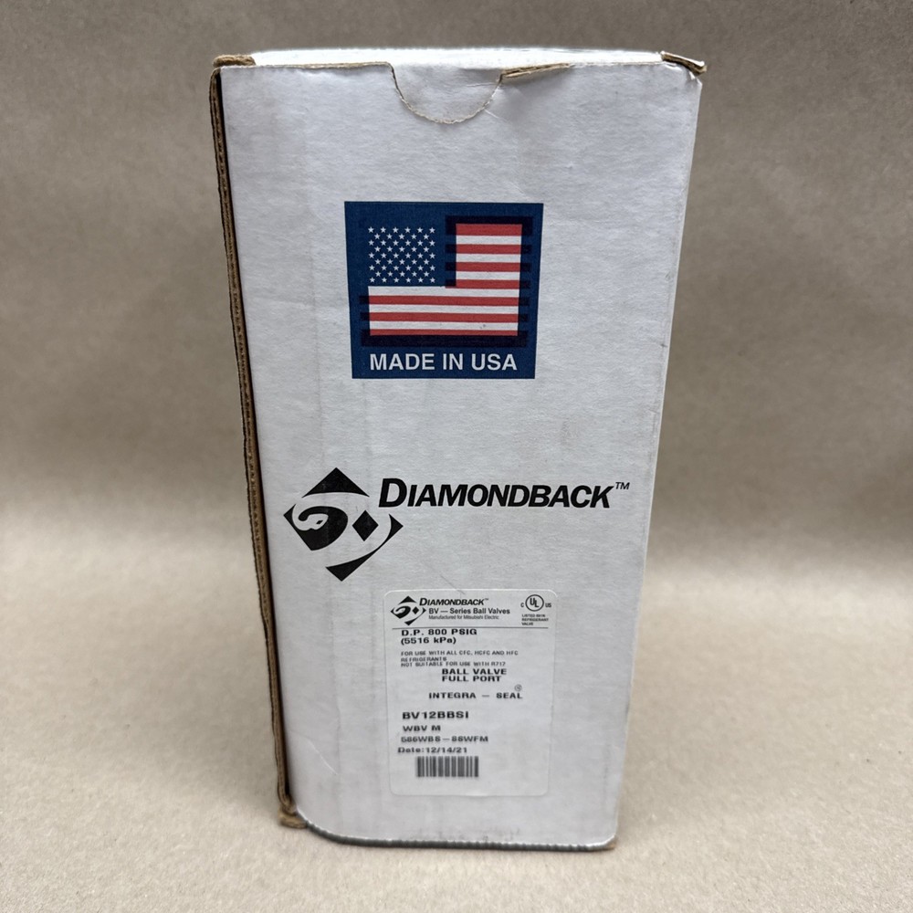 Mitsubishi / Diamondback BV12BBSI Ball Valve Full Port New