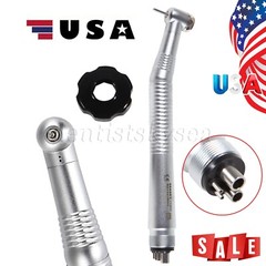 Dental 45° Angle / High Speed Handpiece Turbine Push Button IN USA
