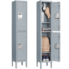 Metal Lockers for Employees Steel Storage Cabinets with Doors for Office School