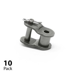 #420 Offset Half Link for Roller Chain Single Strand (Qty 10)