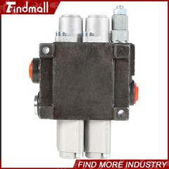 2 Spool 11 GPM Hydraulic Monoblock Double Acting Control Valve SAE Ports