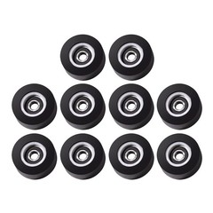 10PC 70298701 Dryer Support Roller Bearings Fits Huebsch,Speed Queen Dryer Black