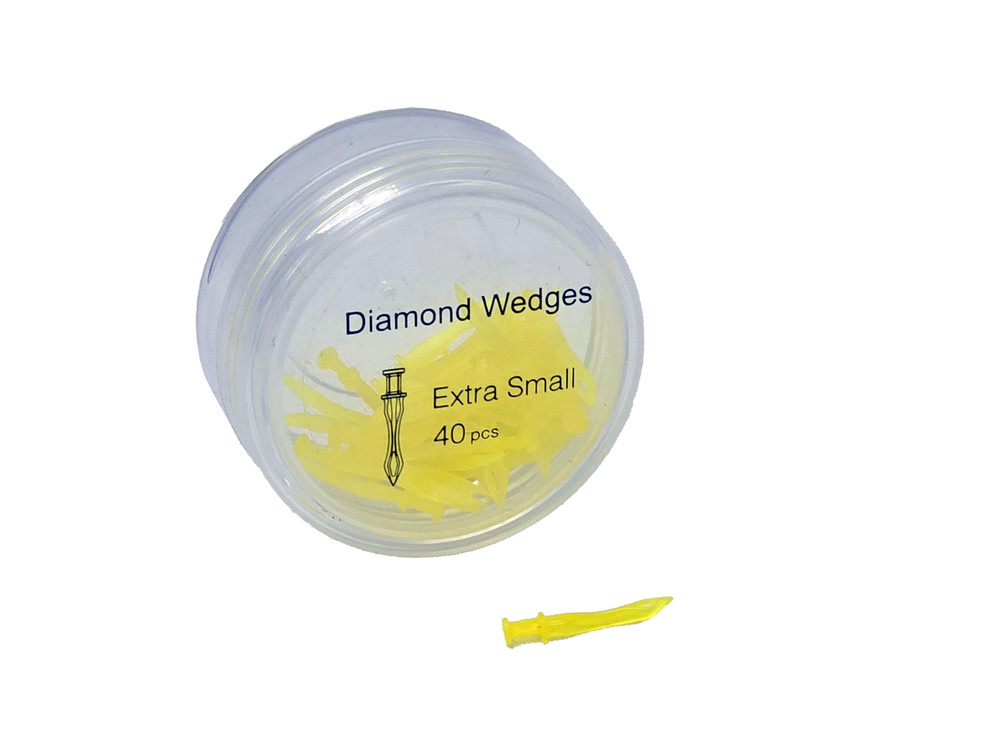 Dental Sectional Matrix, Plastic Wedges Refill, All Sizes 40 pcs/PACK-Redland