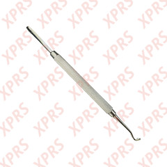 Nail-Cuticle Pusher, 5.5″, Straight/Angled 2×3 mm Cup Ends