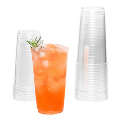 Karat Earth 32oz PLA Eco-Friendly Cup (107mm), Clear – 300 ct, KE-KC32